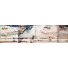 Blue Voyage by Claude Assian, 1967, oil on canvas, sold Mar 2024