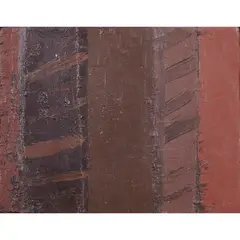 Riverbank by Philip Sultz, 1980, oil on canvas, sold Mar 2024