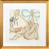 Yellow by Francesco Clemente, 1999, Aquatint in Colors on Fabriano Paper, sold Jun 2025