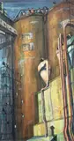 The Eye of the Harbor by Medrie MachPhee, 1991, Oil on Canvas, sold Jun 2025