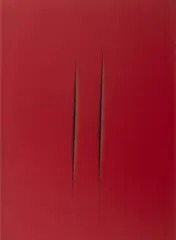 Lucio Fontana - Spatial Concept by Taras Polataiko, 2009, Acrylic on Canvas, sold Jun 2025