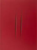 Lucio Fontana - Spatial Concept by Taras Polataiko, 2009, Acrylic on Canvas, sold Jun 2025