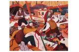 Untitled by George Large, watercolour, offered Jun 2022