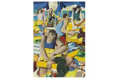 Untitled by George Large, watercolour, offered Jun 2022