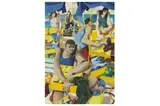 Untitled by George Large, watercolour, offered Jun 2022