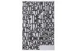 Untitled by Christopher Wool, lithograph, offered Jun 2022