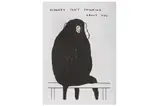 Untitled by David Shrigley, lithograph, offered Jun 2022