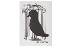 Untitled by David Shrigley, lithograph, offered Jun 2022