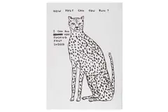 Untitled by David Shrigley, lithograph, offered Jun 2022