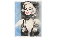 Untitled by James Starr, screenprint, offered Jun 2022