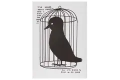 Untitled by David Shrigley, lithograph, offered Jun 2022