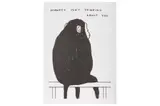 Monkey isn't thinking about you2021edition of 250offset lithograph by David Shrigley, lithograph, offered Jun 2022