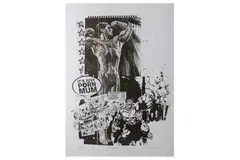 Untitled by James Starr, screenprint, offered Jun 2022