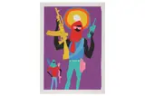 Untitled by Todd James, screenprint, offered Jun 2022