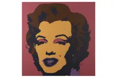 Untitled by Andy Warhol, screenprint, offered Jun 2022