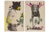 Untitled by Paul Insect, screenprint, offered Jun 2022