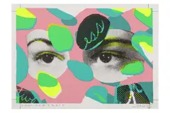 Untitled by Paul Insect, 2019, screenprint, offered Jun 2022