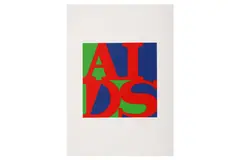 Untitled by AA Bronson, screenprint, offered Jun 2022