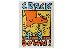 Untitled by Keith Haring, lithograph, offered Jun 2022
