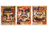 Untitled by Shepard Fairey, lithograph, offered Jun 2022