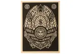 Untitled by Shepard Fairey, screenprint, offered Jun 2022