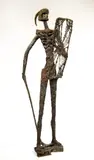 The Warrior by Chaim Stephenson, Bronze Resin over Metal Armature, Unique, offered Jul 2019