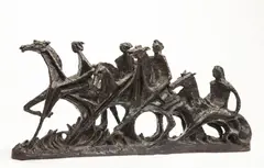 Horses Bronze by Sean Crampton, Bronze, offered Jul 2019