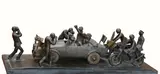 Motorcade by Catharni Stern, Bronze, offered Jul 2019