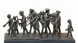Salvation Army No2 Patinated bronze by Catharni Stern, Patinated bronze, signed, offered Jul 2019