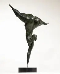 Balancing Bronze by Anthony Abrahams, Bronze, signed and numbered edition, sold Jul 2019