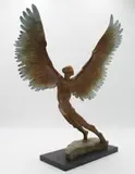 ICARUS III Bronze 52cm high, 36cm wide, 22cm deep On view at: The Sculpture Park by Nicola Godden Arbs, Bronze, offered Jul 2019