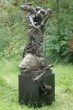 Siren by Frank Edmunds, Bronze and Steel, offered Jul 2019