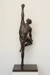 Force Bronze, Edition of 100 106cm high, 40cm wide On view at: The Sculpture Park by Jacques Vanroose, Bronze, Edition of, offered Jul 2019