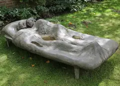 Sharing Secrets Bronze 50cm high, 190cm wide, 100cm deep On view at: The Sculpture Park by Laury Dizengremel, Bronze, sold Jul 2019