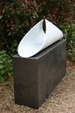 Bella Donna Carrara Statuary Marble; unique 70 cm high, 137cm wide, 38 cm deep overall including metal plinth On view at: The Sculpture Park by Jonathan Loxley, Marble; unique, offered Jul 2019