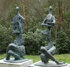 The Meditators Bronze, edition of 3 by Won Lee, Bronze, edition of, sold Jul 2019
