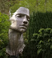 Paraiso by Rafael Miranda San Juan, Steel & Mild Steel; unique, sold Jul 2019