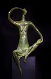 Repose by Isaac Kahn, Bronze with green patina Edition, offered Jul 2019