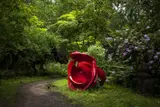 Il Bacio Resin Signed edition II of IV 160cm high, 180cm wide, 150cm deep On view at: The Sculpture Park Please note, the title for this work is ‘Mecedora’ by Maria Bayardo, Resin, offered Jul 2019