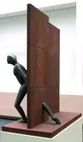The Wall Patinated bronze Signed and numbered, cast from an edition of 49 169 cm high, 141 cm wide On view at: Dreweatts Donnington Priory by Guy Buseyne, Patinated bronze, offered Jul 2019