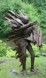 Blast Figure Steel; unique 230cm high On view at: The Sculpture Park by Halliday Avray-wilson, Steel; unique, offered Jul 2019
