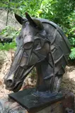 Warhorse Head Bronze Signed, edition number 1 of 4 86cm high On view at: The Sculpture Park For further information about Wilson, see lot 152 by Halliday Avray-wilson, Bronze, offered Jul 2019