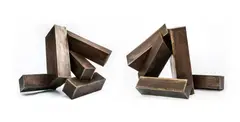 Twin Abstract Sculptures by Xavier Corbero, Bronze, Edition, offered Jul 2019