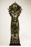 Multidimensional Figure Bronze on marble plinth by Toma Nenov, Bronze on marble plinth, offered Jul 2019