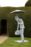 Dr Foster Galvanised Steel; unique Signed 285cms high, 148cms wide, 167cms deep On view at: The Sculpture Park by Paul Richardson, Steel; unique, offered Jul 2019