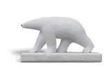 The Great White Bear Slate Resin, edition of 12 79cm high, 132cm wide On view at: The Sculpture Park by Paul Smith, Resin, edition of, offered Jul 2019