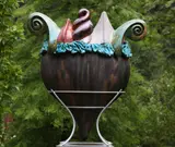Giant Delights of Eden Sundae Stoneware by Dennis Kilgallon, Stoneware, signed; unique, offered Jul 2019