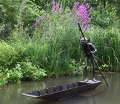 Ferryman Bronze Signed and Numbered, 2/8 180cm long, 102cm high On view at: The Sculpture Park by David Goode, Bronze, sold Jul 2019