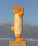 Cloud See Marble and Alabaster, Unique 98cm high, 35cm wide, 32cm deep On view at: The Sculpture Park by Julian Rena, Marble and Alabaster, Unique, offered Jul 2019