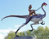 Pre- Hysteric Bronze resin, polychrome painted Edition 1 of 5 340cm high, 410cm wide, 130cm deep On view at: The Sculpture Park by Andrew Sinclair, Bronze resin, polychrome painted Edition, offered Jul 2019